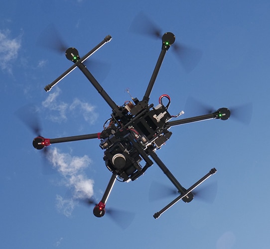 Drone en évolution