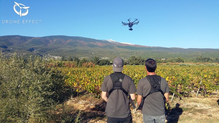L'équipe drone au Mont Ventoux dans le Vaucluse