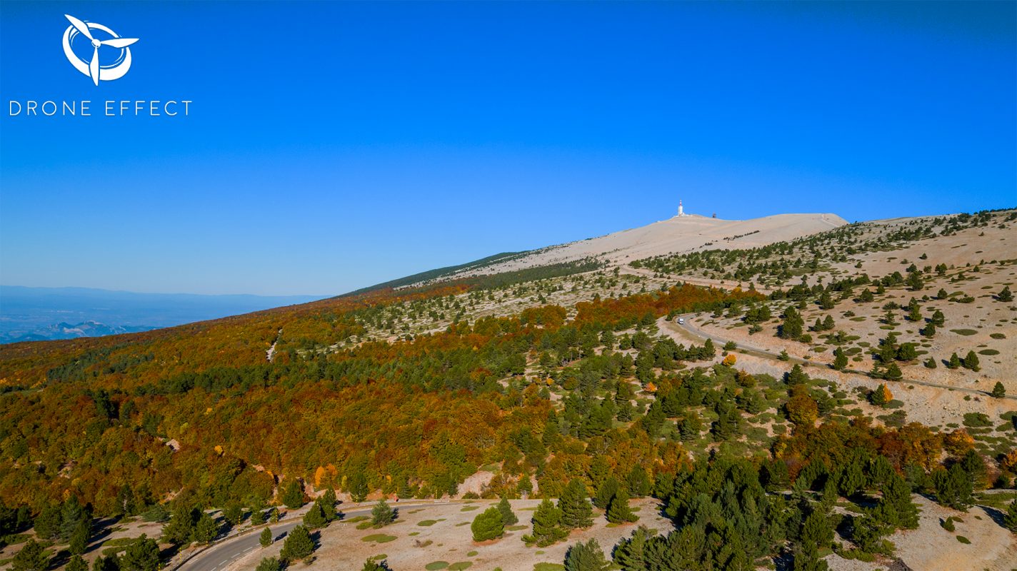 Le Mont Ventoux par drone