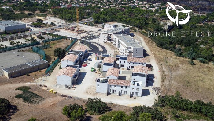 Suivi de Chantier par Drone à Villeneuve Les Avignon