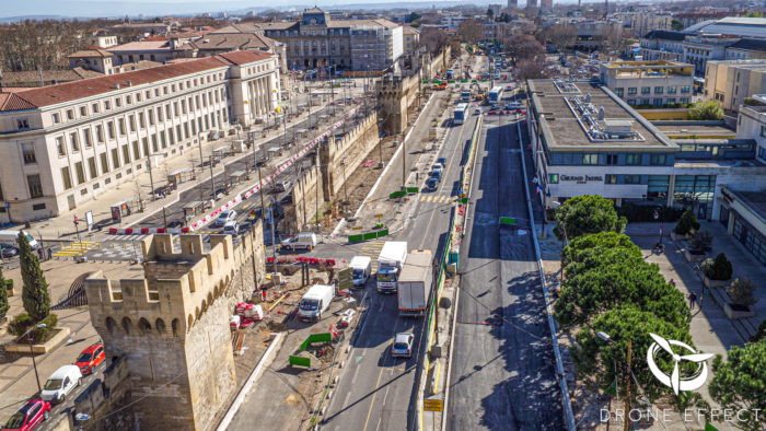 Suivi de chantier en drone