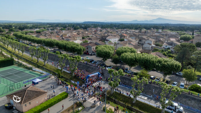 Départ de Caderousse Semi-Marathon des 3C