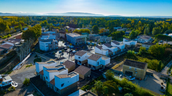 Photographie aérienne immobilière à Châteauneuf-de-Gadagne