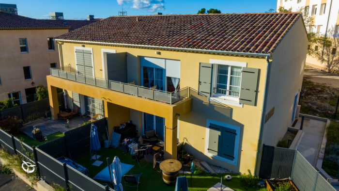 Photographie aérienne immobilière à Châteauneuf-Du-Pape