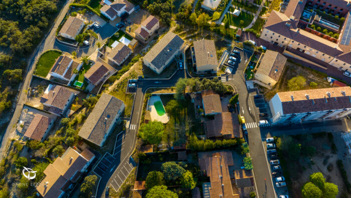 Photographie aérienne immobilière à Châteauneuf-Du-Pape