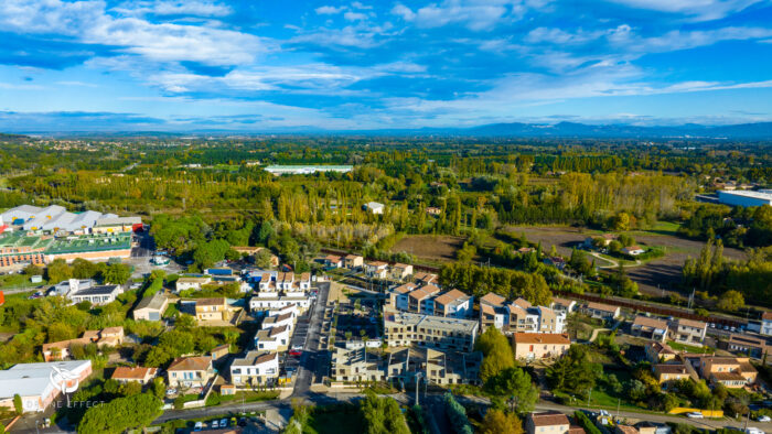 Photographie aérienne immobilière à Châteauneuf-de-Gadagne