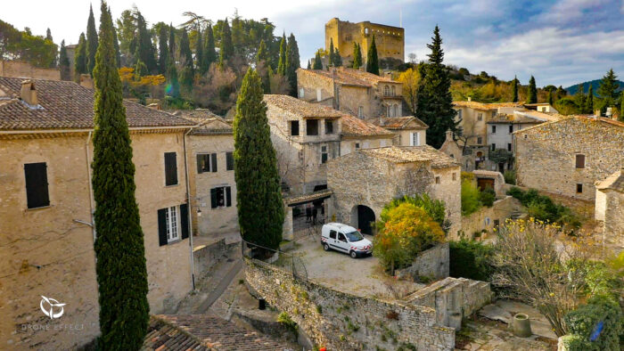 Meurtres au Mont Ventoux - Tournage à Vaison la Romaine