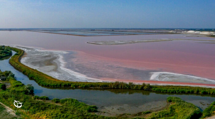 Drone en Camargue pour le téléfilm Crime à Aigues-Mortes