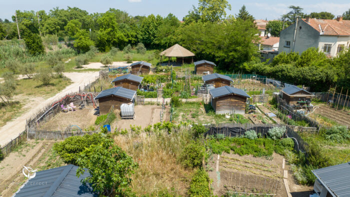 Film avec drone à Sorgues