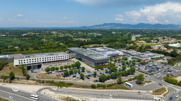 Film avec drone à Carpentras