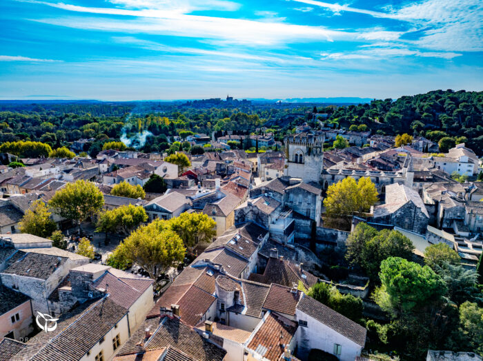 Prises de vues aériennes à Villeneuve-lès-Avignon