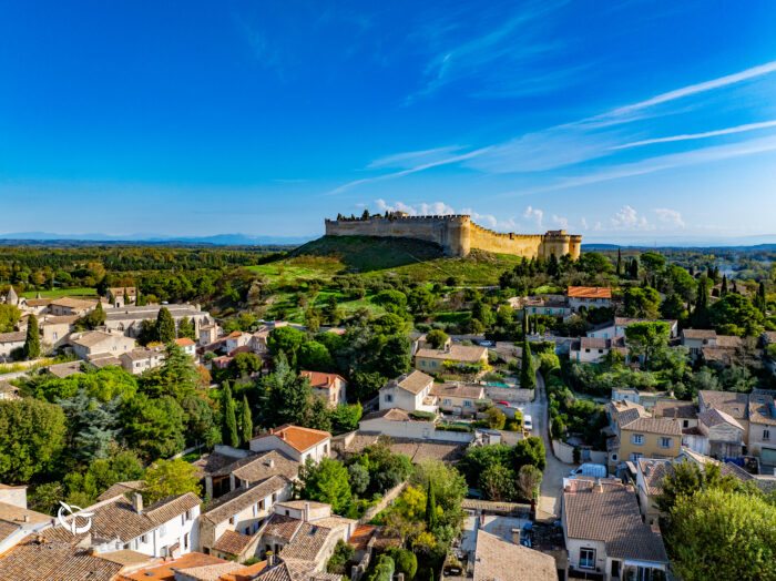 Prises de vues aériennes à Villeneuve-lès-Avignon