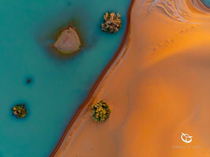 Paysage du Maroc par drone