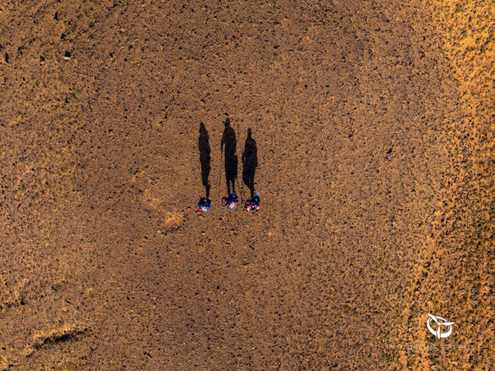 Evénement sportif avec un drone Trek’In Gazelles 2024