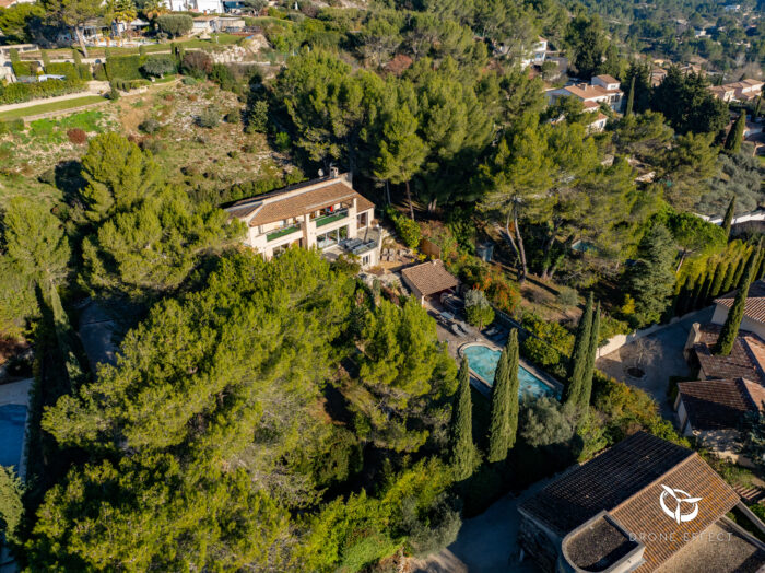  immobilier de prestige par drone dans le Gard